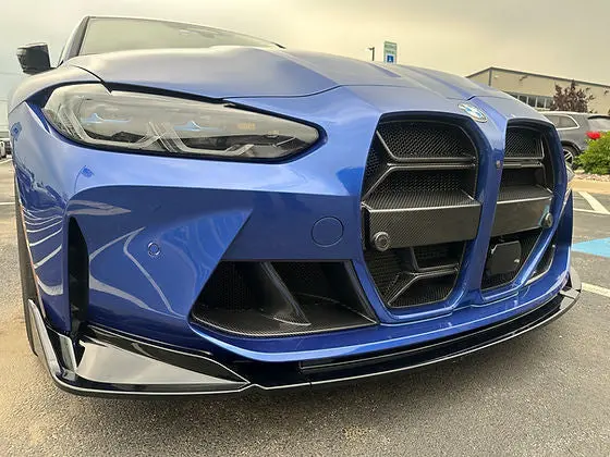 Grille Mesh Protection For 2021–2024 Bmw M3 & M4 Front Radiator 2