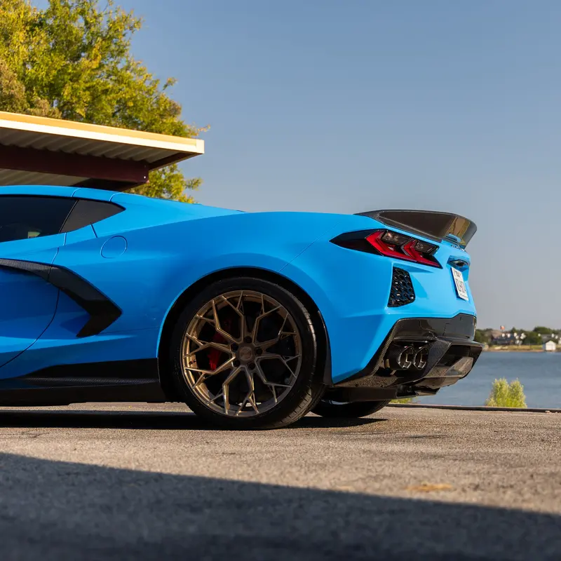 Gt Ducktail Rear Spoiler | Carbon Fiber | Corvette C8 1