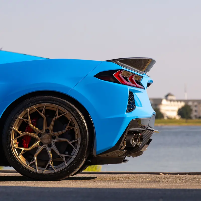 Gt Ducktail Rear Spoiler | Carbon Fiber | Corvette C8 3