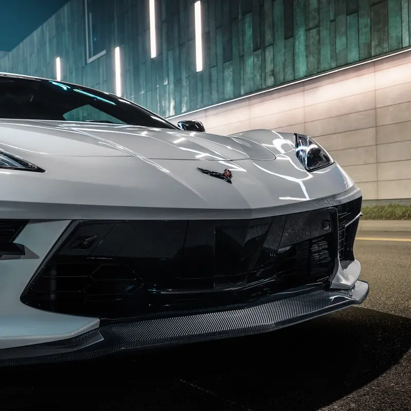 Gt Front Splitter | Carbon Fiber | Corvette C8 Stingray 1