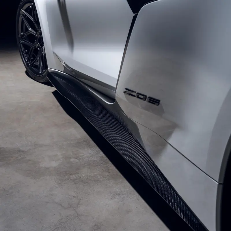 "Gtz" Side Skirts | Carbon Fiber | Corvette C8 Z06 / E-Ray / Zr1 1