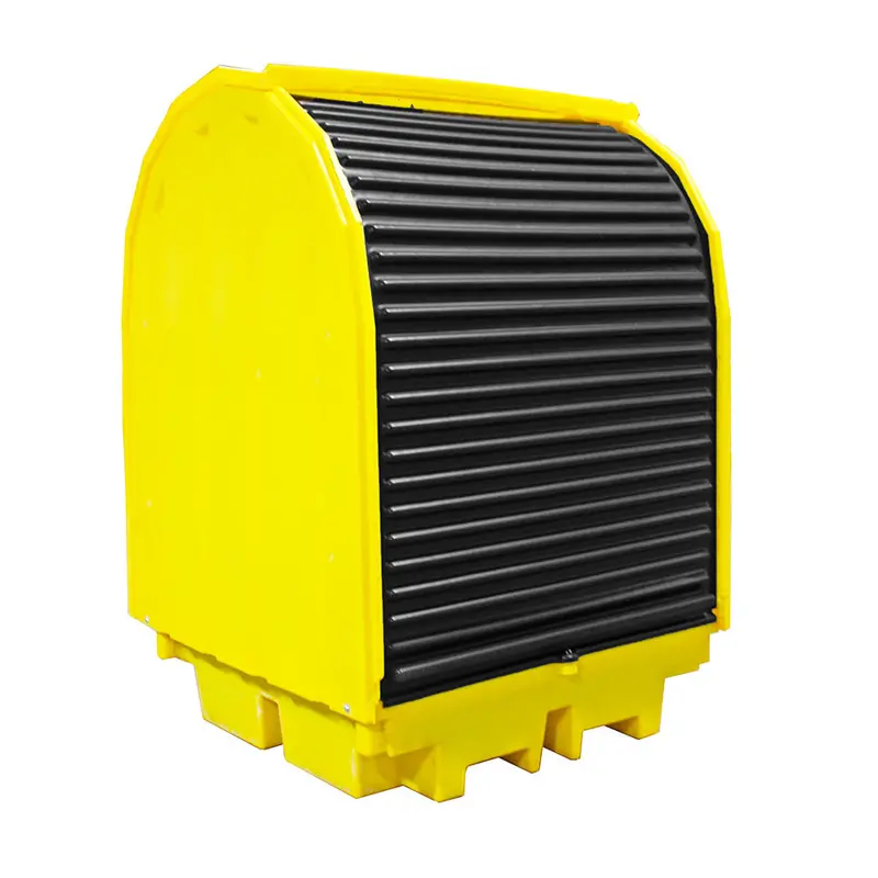 Hard Covered Spill Pallet (For 4 X 205Ltr Drums) - Bp4hc 1