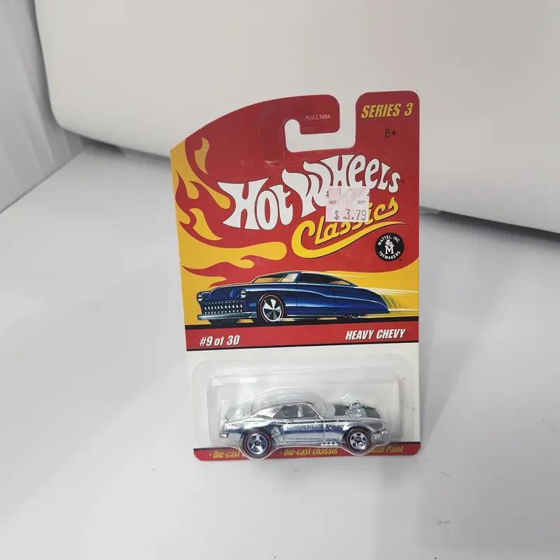 Heavy Chevy #9 * Chrome * Hot Wheels Classics 1
