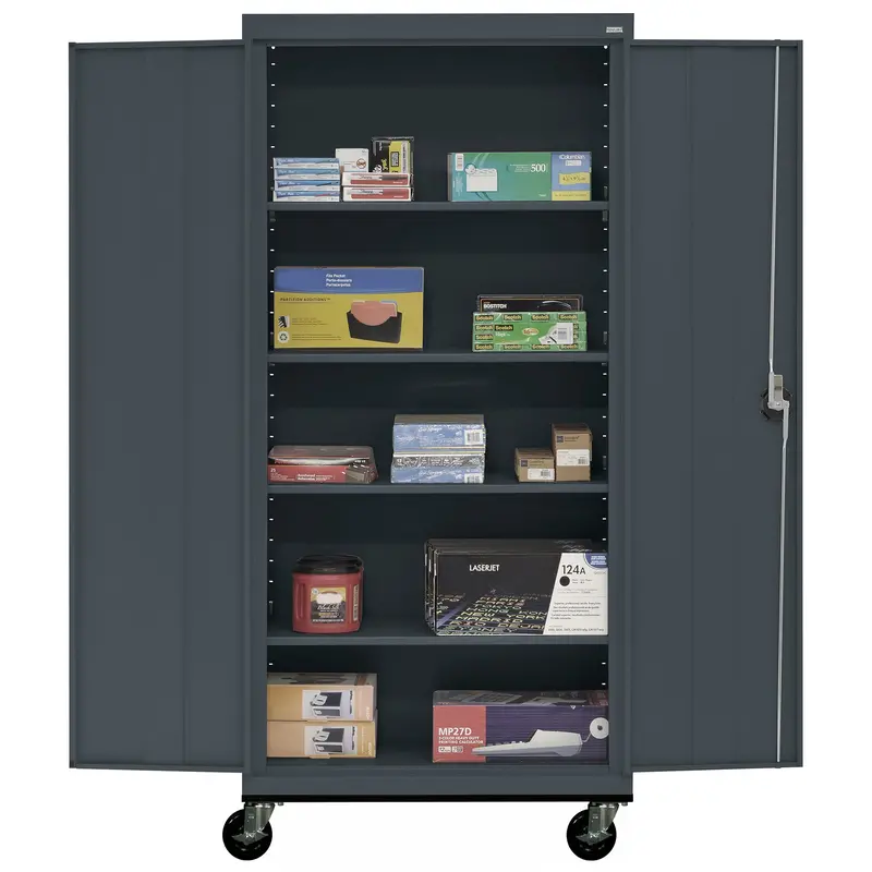 Heavy Duty Mobile Welded Steel Storage Cabinets 1