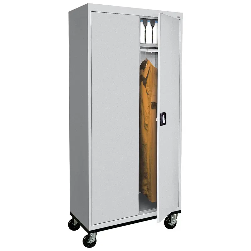 Heavy Duty Mobile Welded Steel Wardrobe Cabinets 1