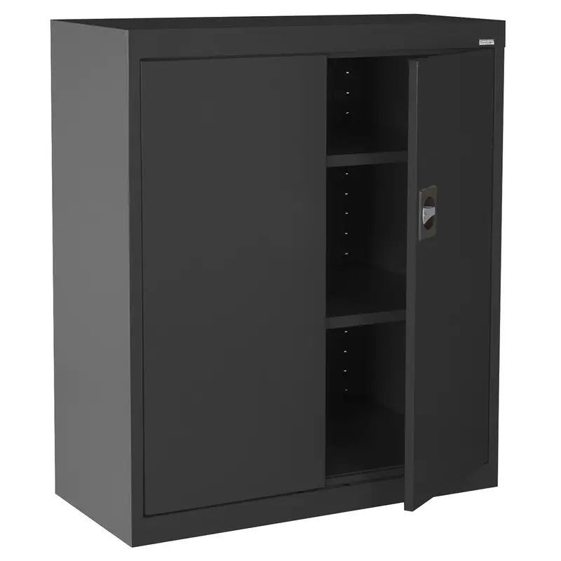 Heavy Duty Welded Steel Counter-Height Storage Cabinets 5