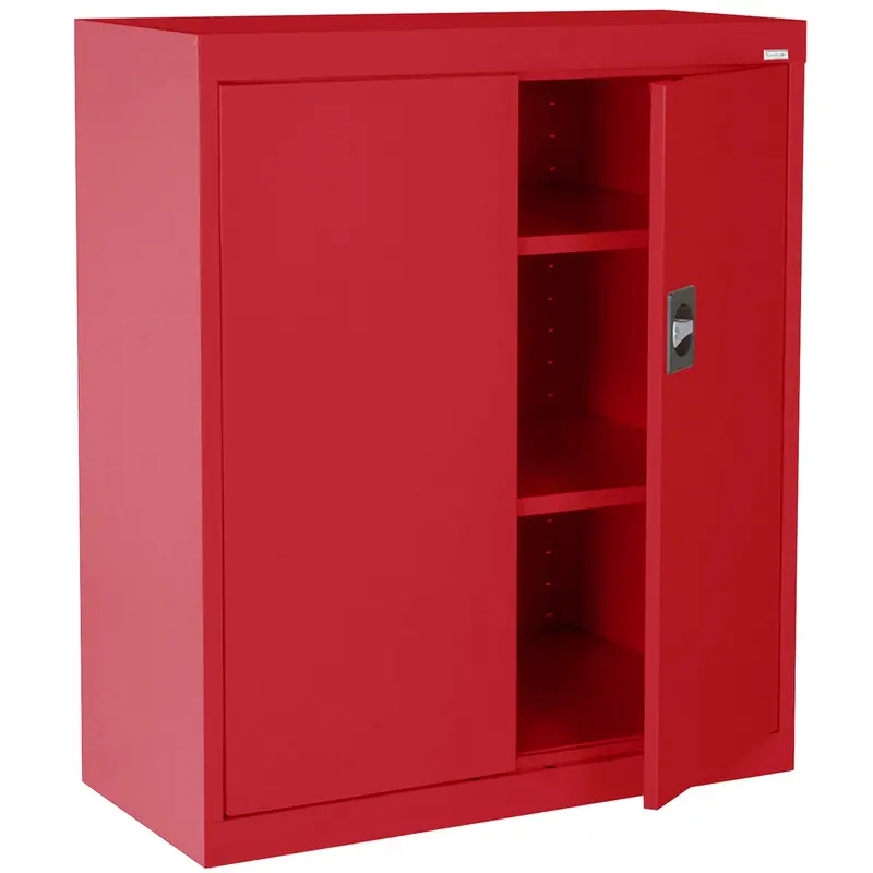 Heavy Duty Welded Steel Counter-Height Storage Cabinets 6