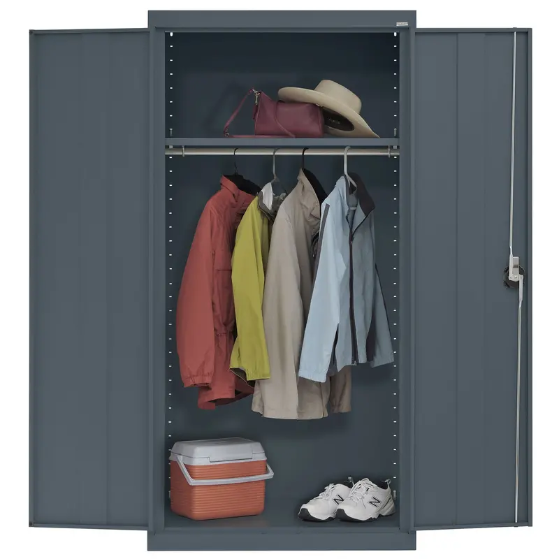 Heavy Duty Welded Steel Wardrobe Cabinets 1