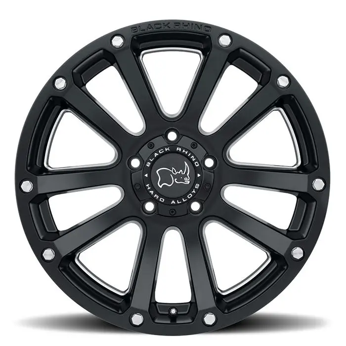 Highland Matte Black Milled Spokes 2