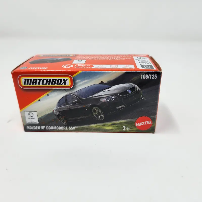 Holden Vf Commodore Ssv #106 * 2025 Matchbox Power Grabs Case F 1