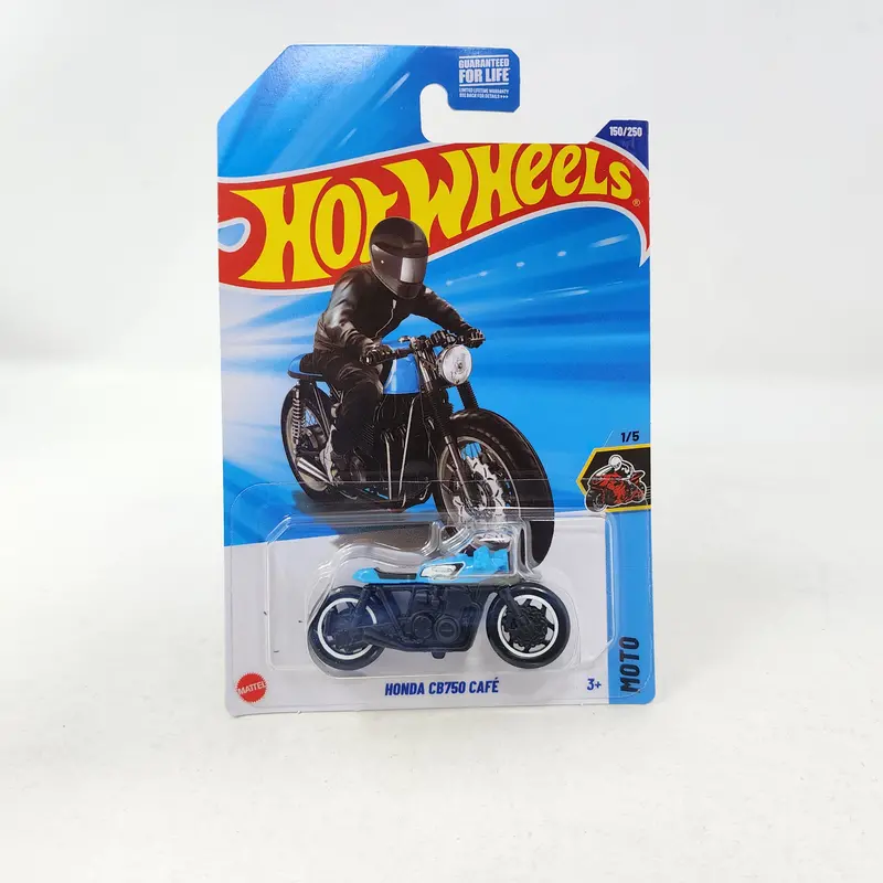Honda Cb750 Cafe #150 * Blue * 2025 Hot Wheels  New! Case Q 1