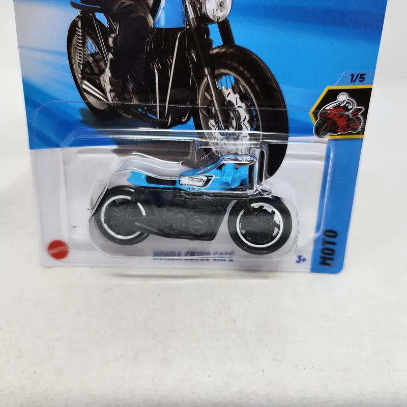 Honda Cb750 Cafe #150 * Blue * 2025 Hot Wheels New! Case Q 2