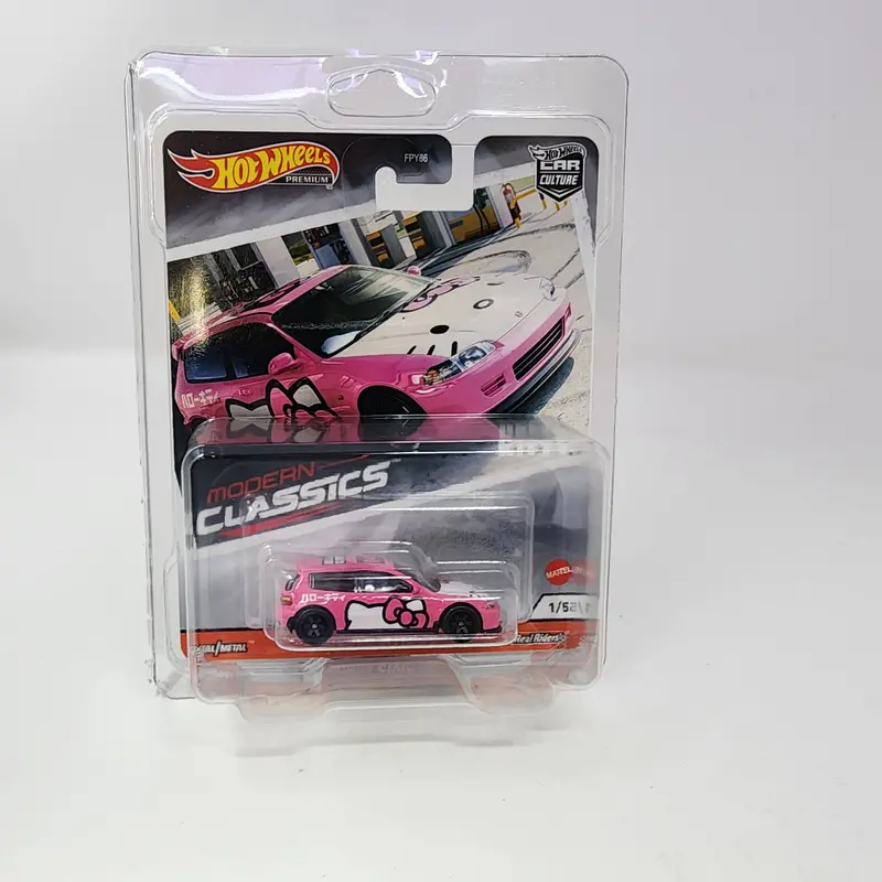Honda Civic Eg Hello Kitty * Hot Wheels Car Culture Modern Classics 1