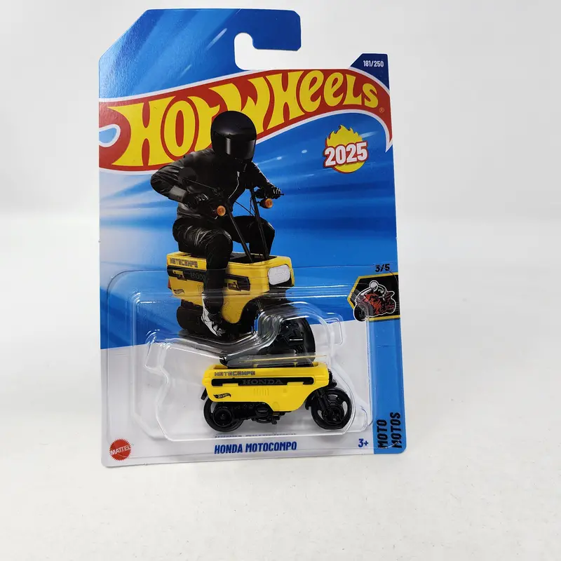 Honda Motocompo #181 * Yellow * 2025 Hot Wheels 1