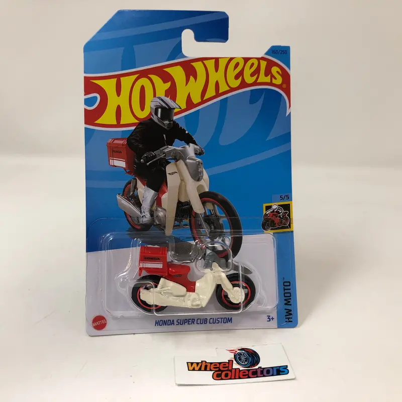 Honda Super Cub #160 * Red * 2023 Hot Wheels International Case J 1