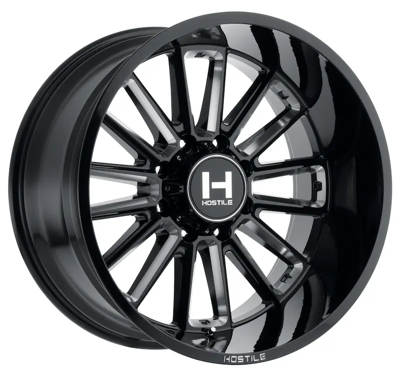 Hostile_H115_Wheel_8Lug_Gloss_Black_Milled_22X12 1