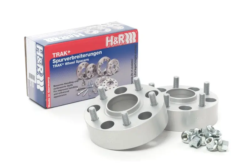 H&R Trak+ 18Mm Drm Wheel Spacer 4/100 Bolt Pattern 54.1 Center Bore Stud 12X1.5 Thread 1
