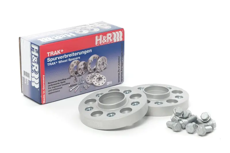 H&R Trak+ 30Mm Dra Wheel Adaptor Bolt 5/112 Center Bore 66.5Mm Bolt Thread 14X1.25 - Black 1