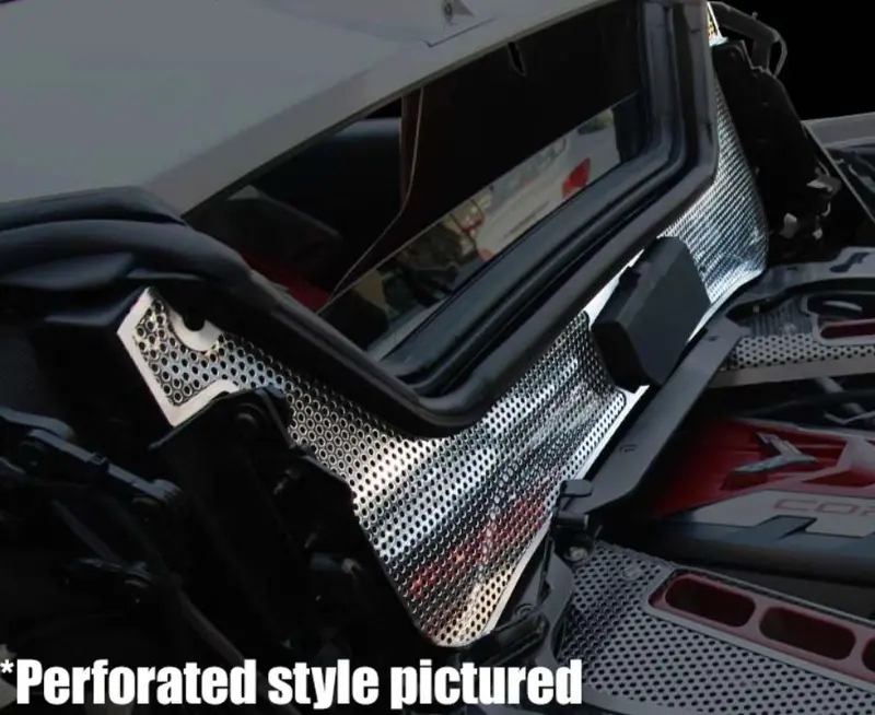 Htc Rear Window Frame Polished Carbon Fiber With Brushed Frame 1
