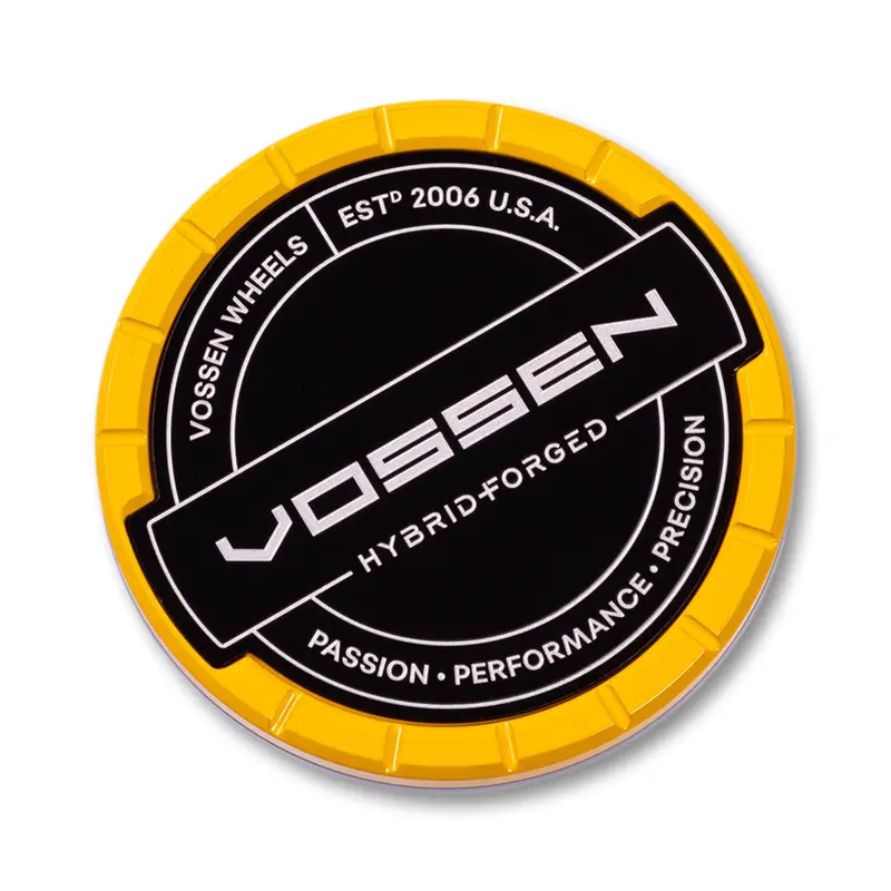 Hybrid Forged Billet Sport Cap For Vf & Hf Series Wheels (Canary Yellow) 1