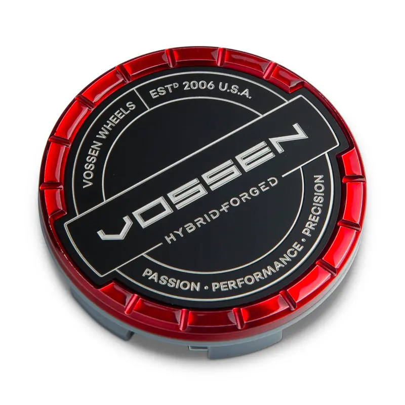 Hybrid Forged Billet Sport Cap For Vf & Hf Series Wheels (Vossen Red) 1
