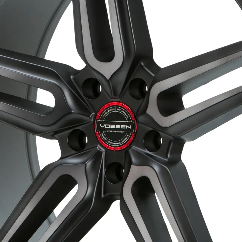 Hybrid Forged Billet Sport Cap For Vf & Hf Series Wheels (Vossen Red) 4