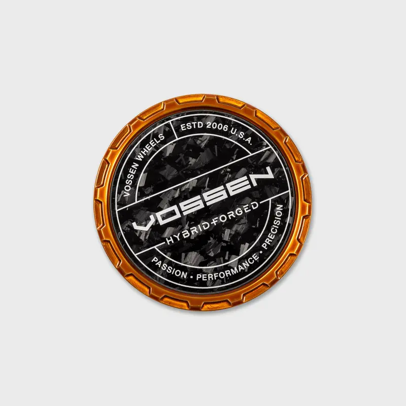Hybrid Forged Carbon Billet Sport Cap For Vf & Hf Series Wheels (Brickell Bronze) - Forged Carbon 1