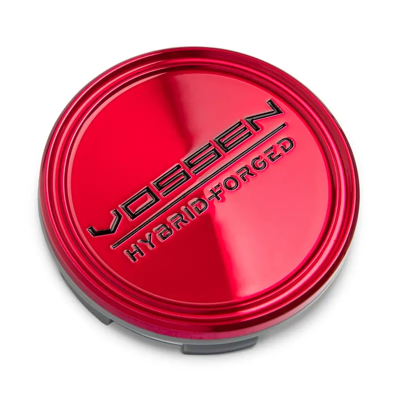 Hybrid Forged Optional Center Cap (Transparent Red/Black) 1