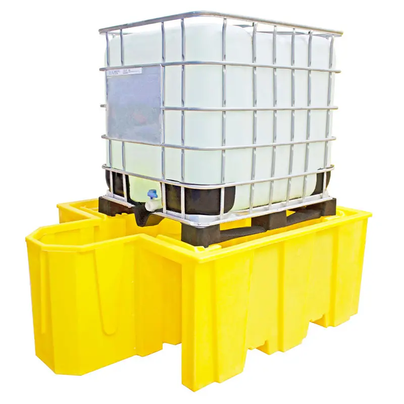 Ibc Spill Pallet (For 1 X 1000Ltr Ibc With Integral Dispensing Area) - Bb1d 1