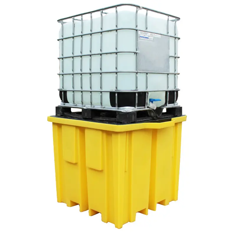 Ibc Spill Pallet (With 4 Way Flt Access For 1 X 1000Ltr Ibc) - Bb1fw 1