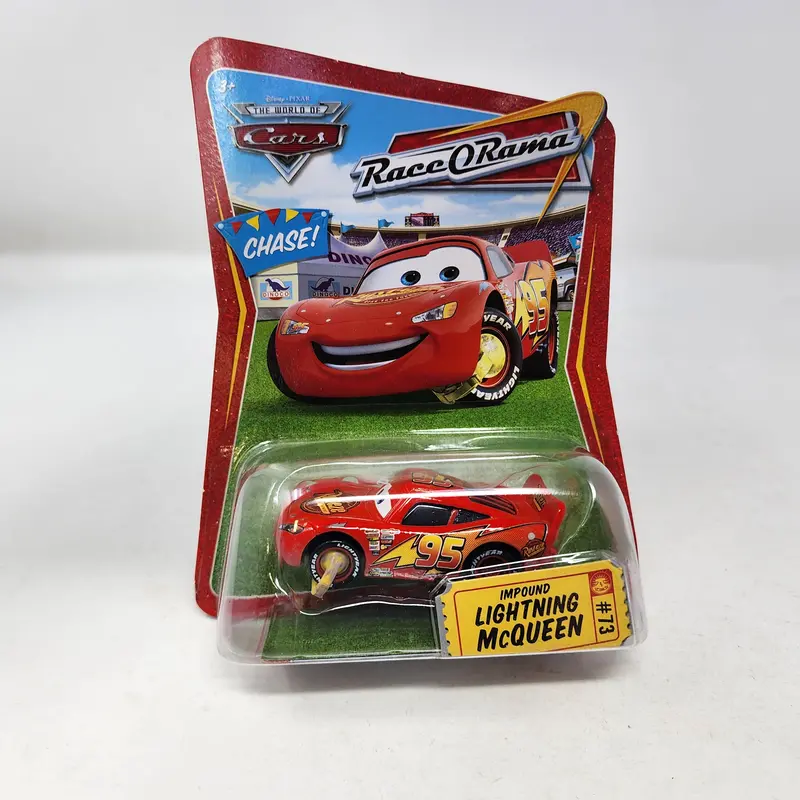 Impound Mcqueen #73 * Race O Rama * Disney Pixar Cars 1