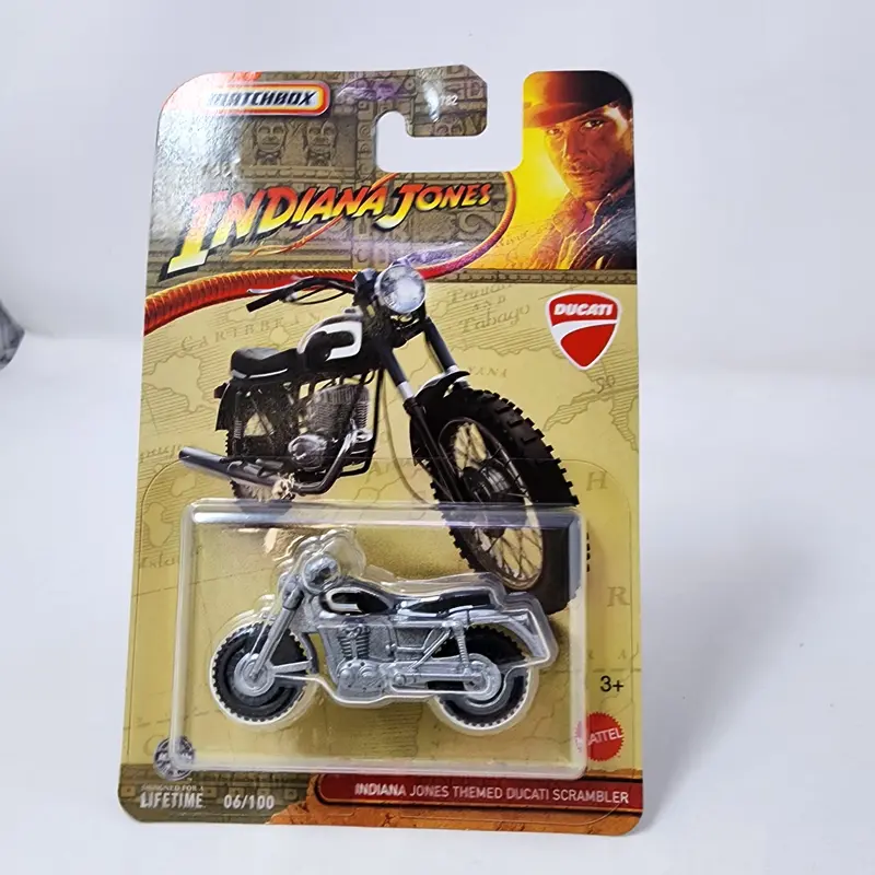 Indiana Jones Ducati Scrambler #6 * 2024 Matchbox Basic Case B 1