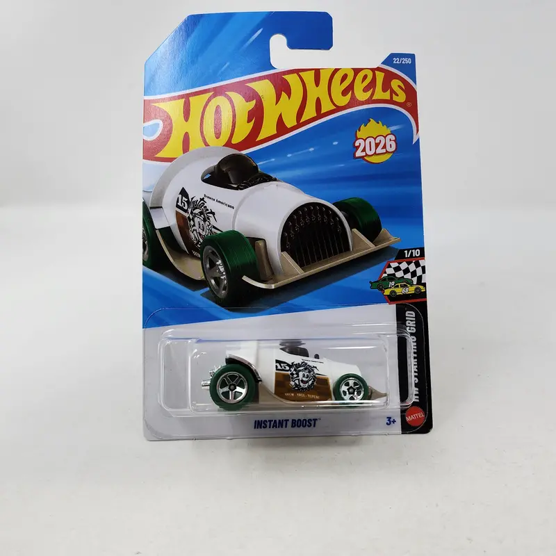 Instant Boost #22 * White * 2026 Hot Wheels 1