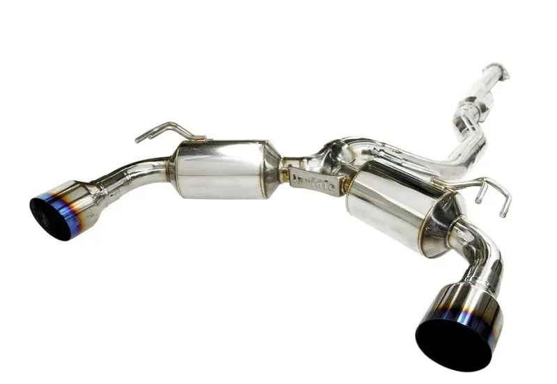 Invidia 2009+ Mitsubishi Evo X Dual N1 Titanium Tip Cat-Back Exhaust 1