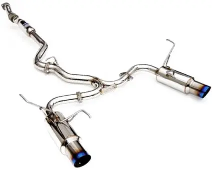 Invidia Dual N1 Exhaust (Ti Tips) - Subaru Impreza Wrx / Sti Sedan 15+ 1