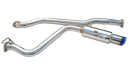 Invidia N1 Racing Single Exit Exhaust (Ti Tip) - Subaru Wrx / Sti 15+ 1