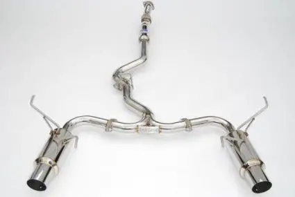 Invidia N1 Stainless Steel Catback Exhaust (76Mm) - Subaru Wrx / Sti Sedan 08-14 1