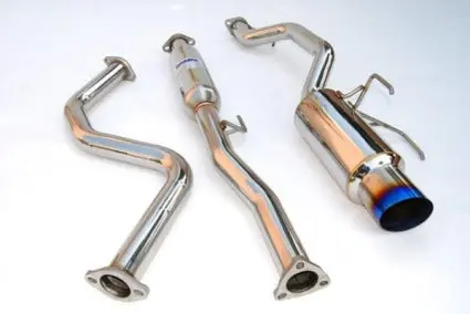 Invidia N1 Titanium Tip Cat-Back Exhaust (60Mm) - Honda Civic Eg/Ek 92-99 1