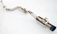 Invidia N1 Titanium Tip Cat-Back Exhaust (76Mm) - Honda Civic Si Coupe 12+ 1