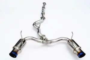 Invidia N1 Titanium Tip Catback Exhaust (76Mm) - Subaru Sti 5Dr 08-14 1