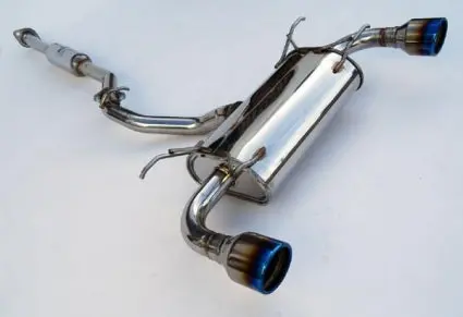 Invidia Q300 Catback Exhaust (Rolled Ti Tip) - Scion Frs / Subaru Brz 12+ 1