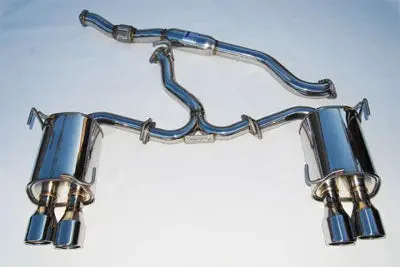 Invidia Q300 Exhaust - Subaru Sti 4 Door 2011+ (Rolled Stainless Steel Tips) 1