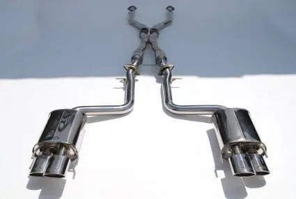 Invidia Q300 Rolled Stainless Steel Quad Tip Cat-Back Exhaust - Lexus Rc-F 14+ 1