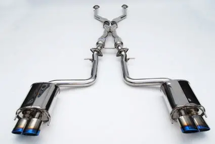 Invidia Q300 Rolled Titanium Quad Tip Cat-Back Exhaust - Lexus Rc-F 14+ 1