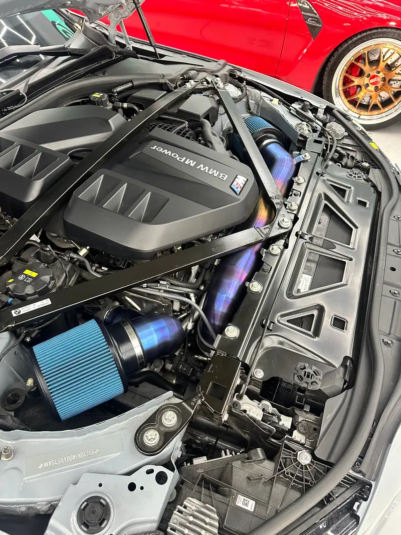 Irl Top Mount Titanium Intake Bmw G87 M2, G80 M3, G82/G83 M4 Models 7