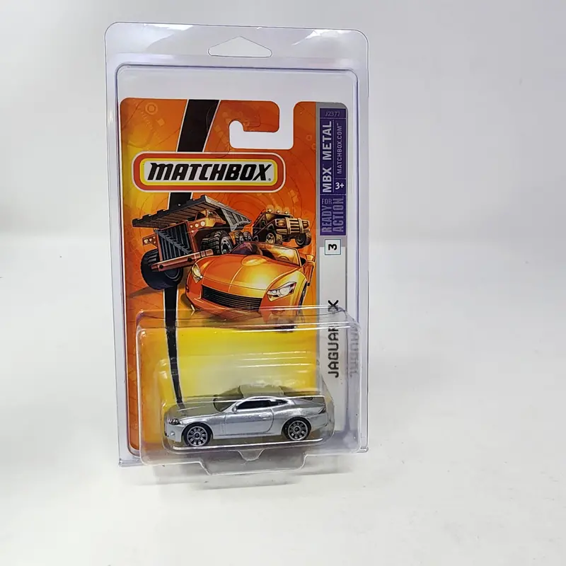 Jaguar Xk #3 * Silver * Matchbox Basic 1