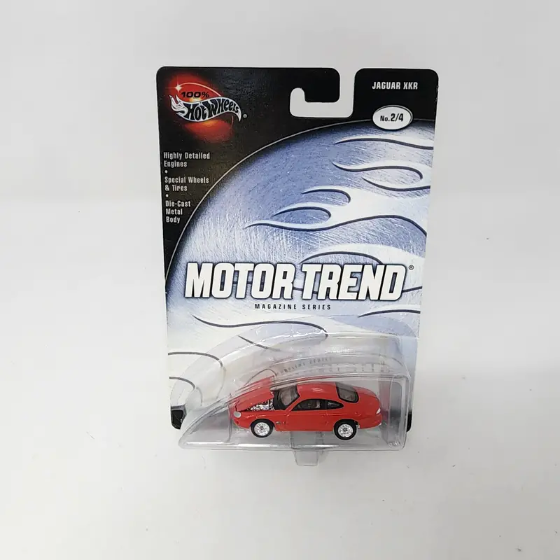 Jaguar Xkr * Red * Hot Wheels 100% Motor Trend 1