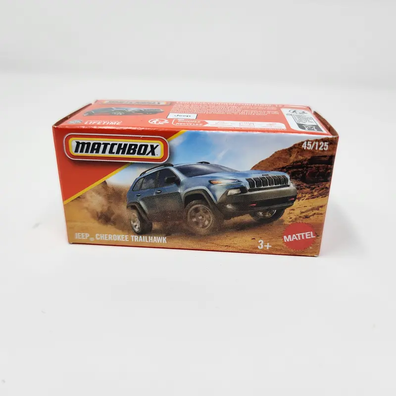 Jeep Cherokee Trailhawk #45 * 2025 Matchbox Power Grabs Case F 1