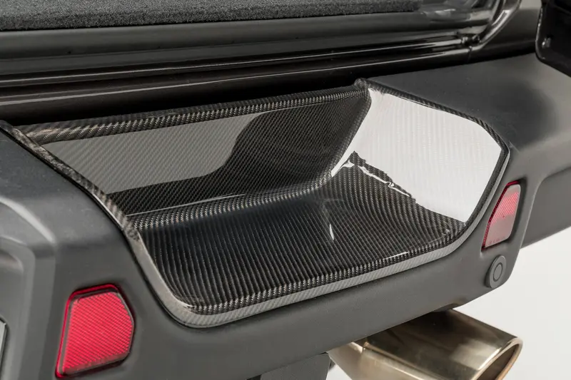 Jeep Jl-Jx Edition Aero Carbon Fiber Rear Bumper Tray 1