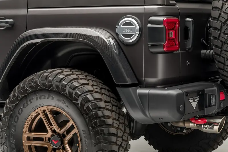 Jeep Jl-Jx Edition Aero Carbon Fiber Rear Fenders 1